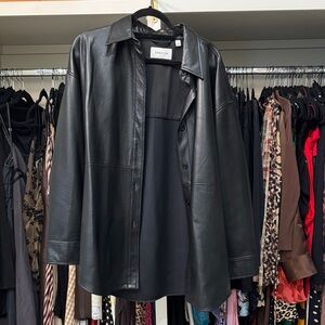 Babaton Classic Black Leather Jacket